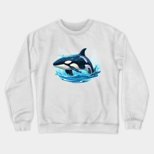 Orca Killerwhale Crewneck Sweatshirt